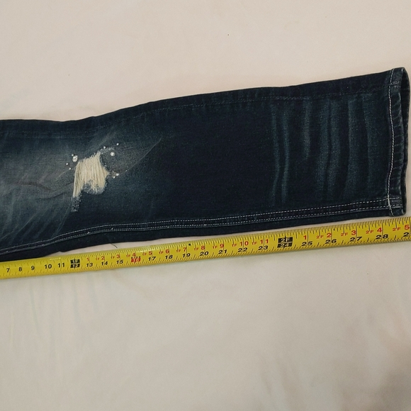 NWT ~ MISS ME Rhinestone Embellished Skinny Jeans - Picture 14 of 14